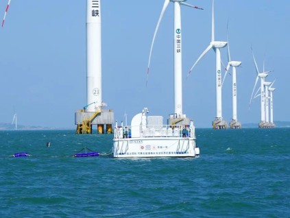 中国科研团队首次实现海上风电驱动海水制氢 纯度达99.9%